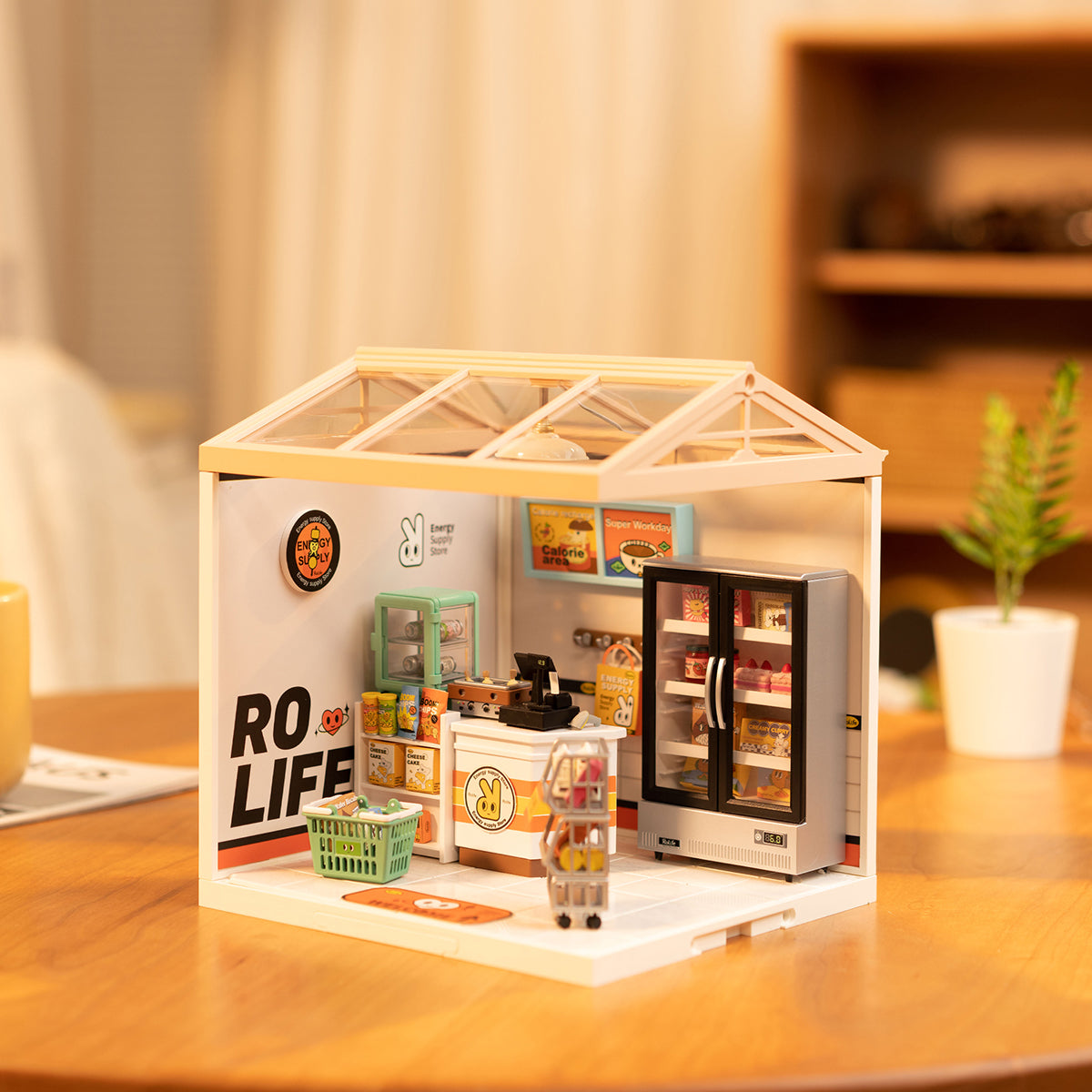 Loja de Conveniência Casa Miniatura DIY