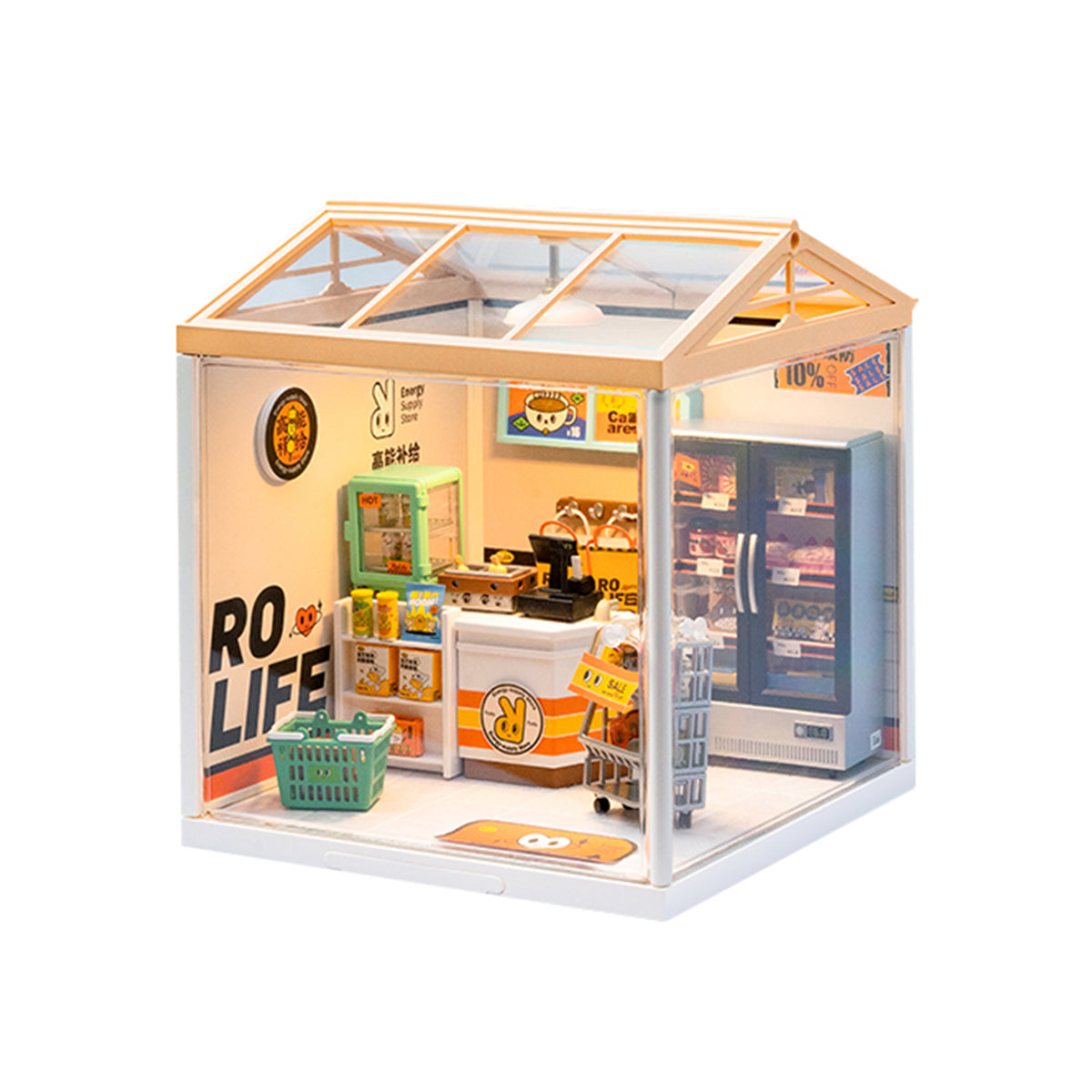 Loja de Conveniência Casa Miniatura DIY