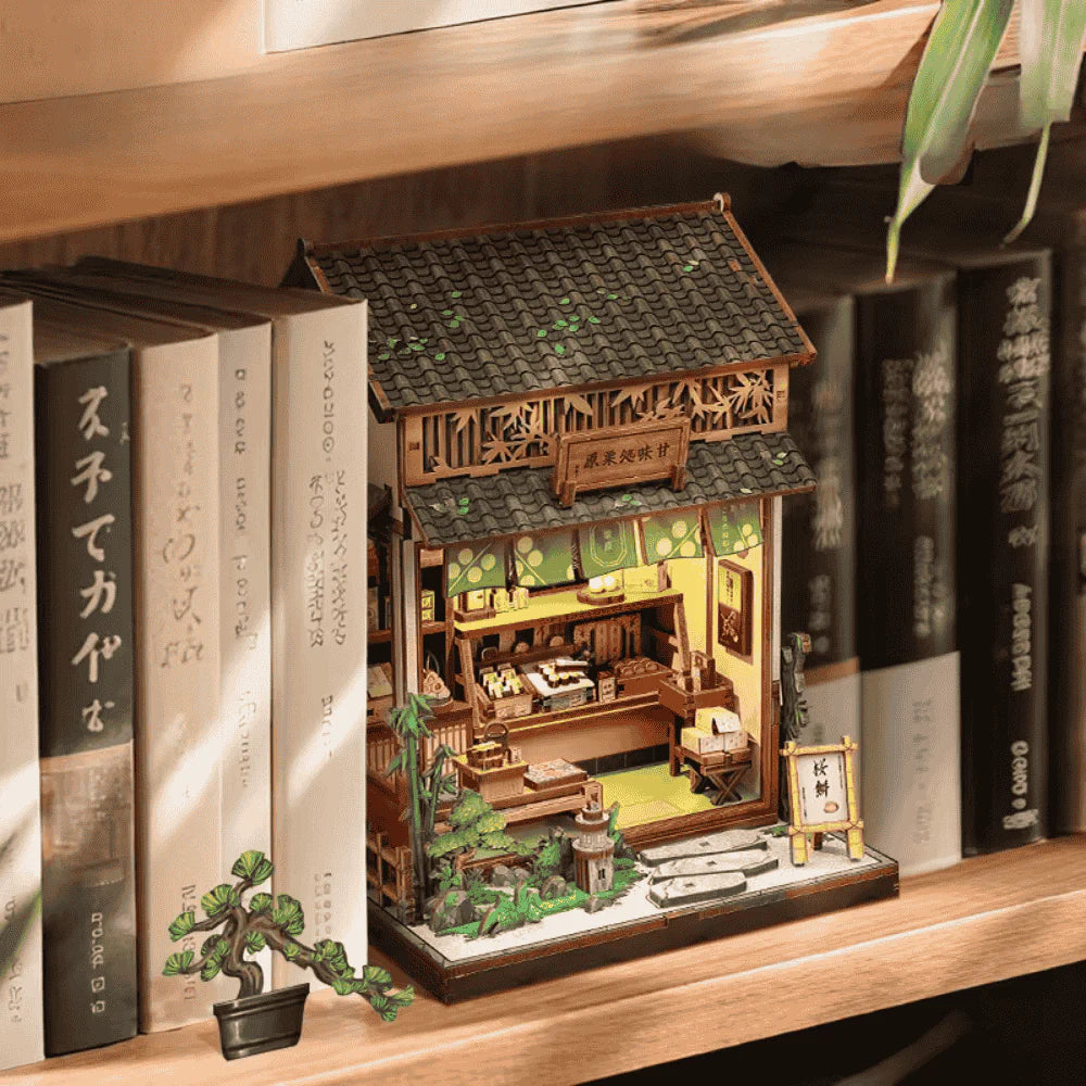 Loja de Doces Japonesa Casa Miniatura DIY
