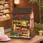 Loja de Doces Japonesa Casa Miniatura DIY