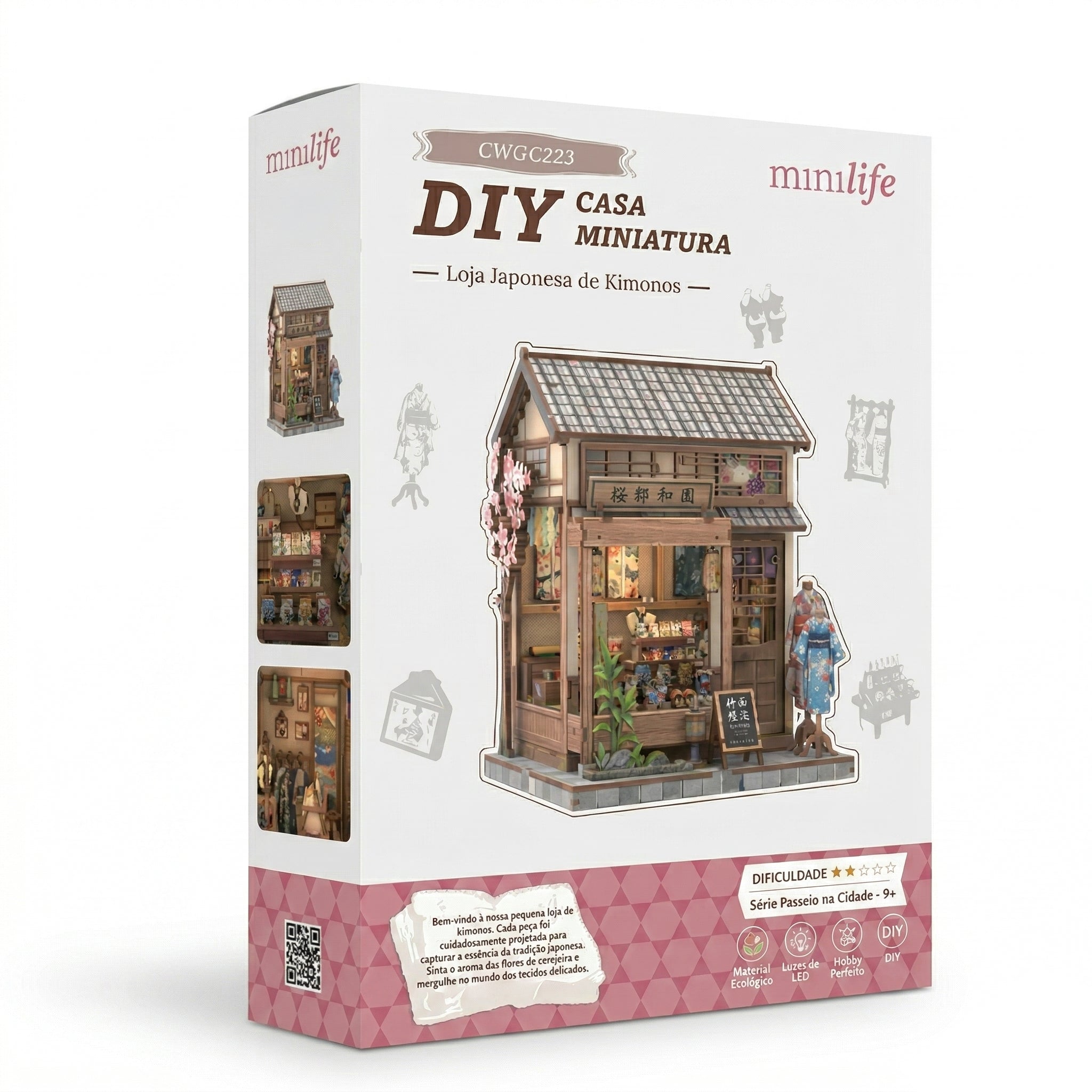 Loja Japonesa de Kimonos | Casa Miniatura DIY