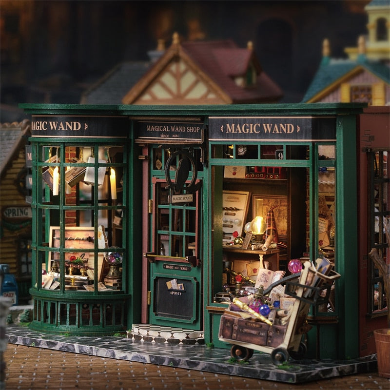 Loja de Magia Casa Miniatura DIY