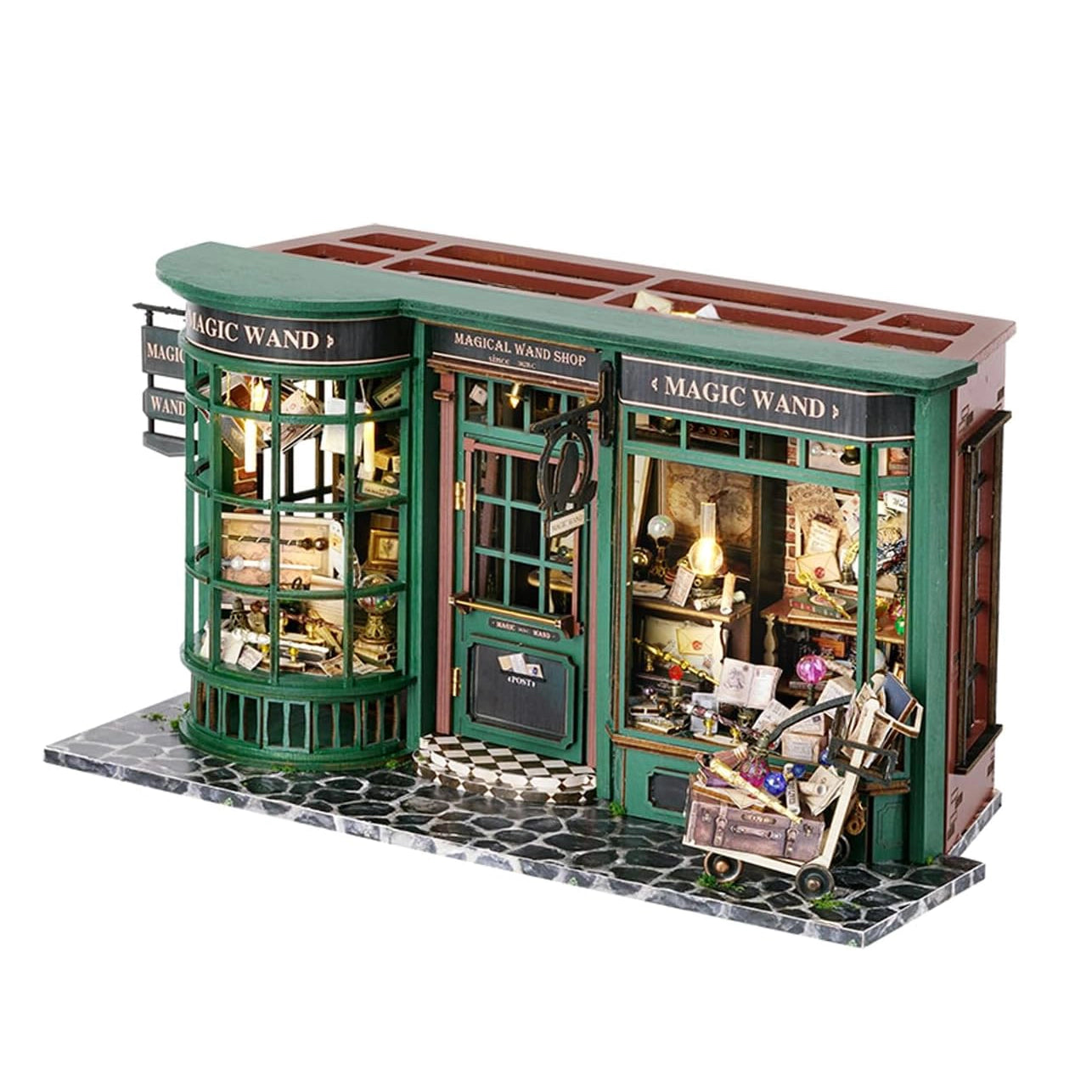 Loja de Magia Casa Miniatura DIY