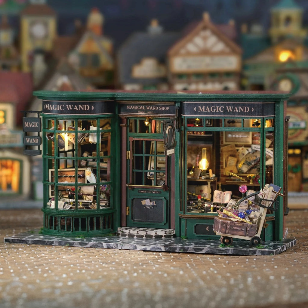 Loja de Magia Casa Miniatura DIY