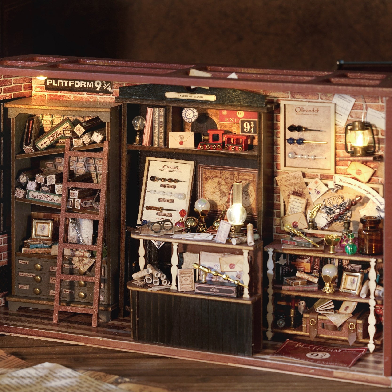 Loja de Magia Casa Miniatura DIY