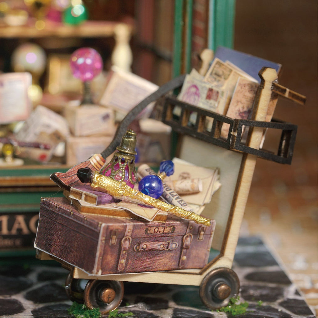Loja de Magia Casa Miniatura DIY