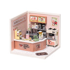 Loja Super Bubble Tea Casa Miniatura DIY