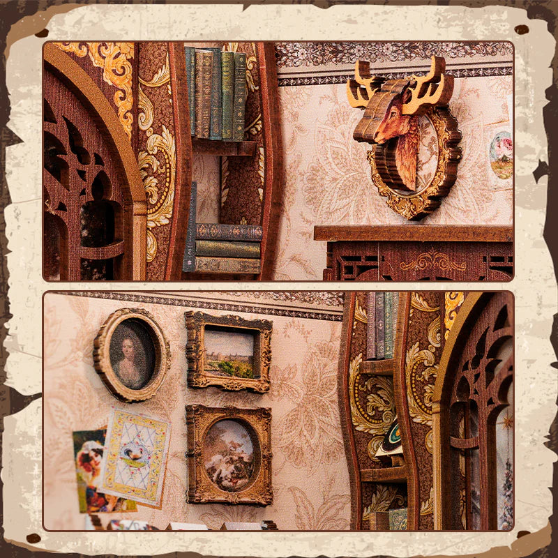 Memórias de uma Livraria Book Nook DIY