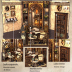 Memórias de uma Livraria Book Nook DIY