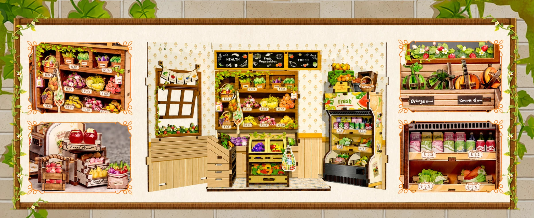 mercearia dos verdes casa miniatura diy - banner horizontal 1
