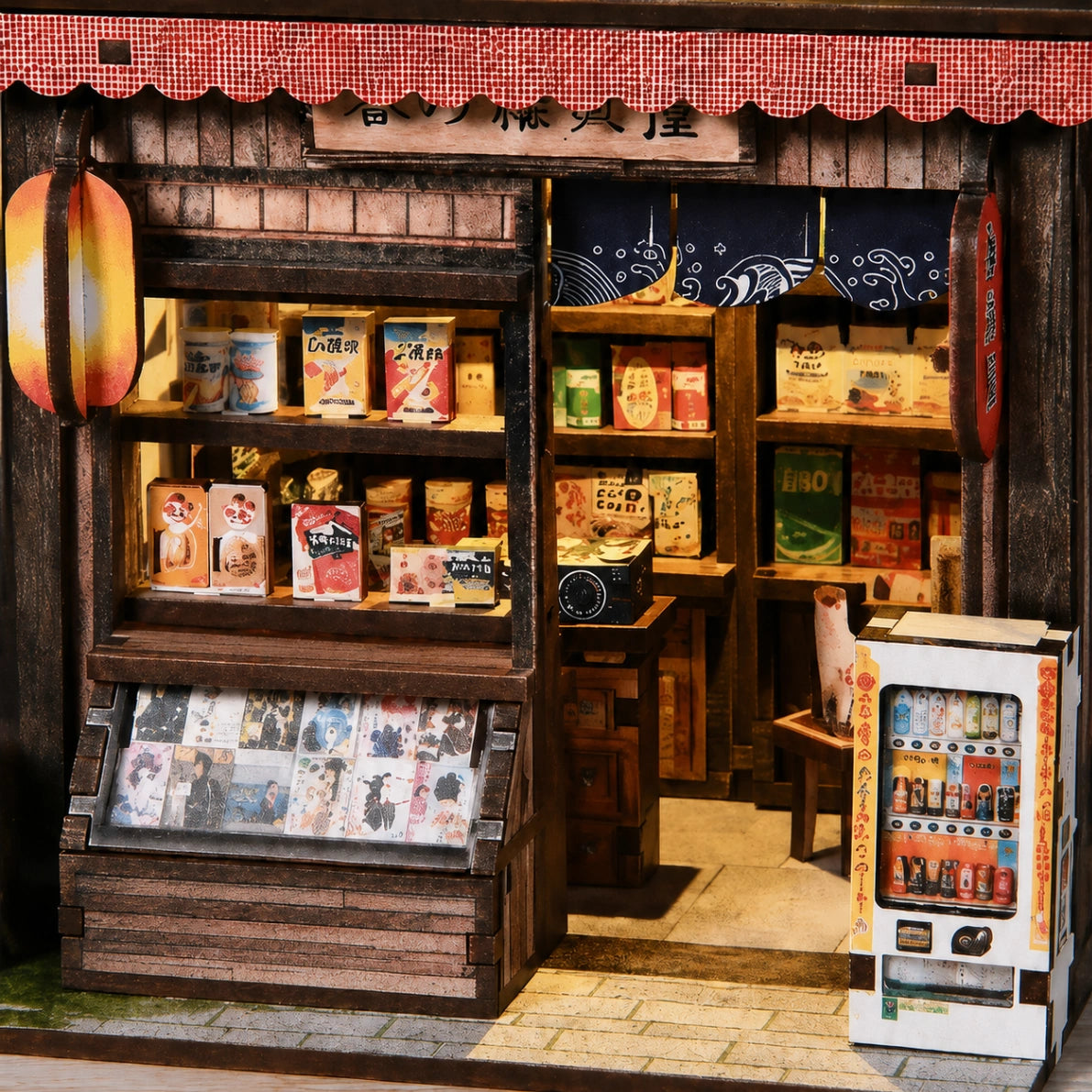 Mercearia Japonesa Kasuga | Casa Miniatura DIY - carrossel imagem 1