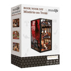 misterio no trem book nook diy - imagem caixa do produto