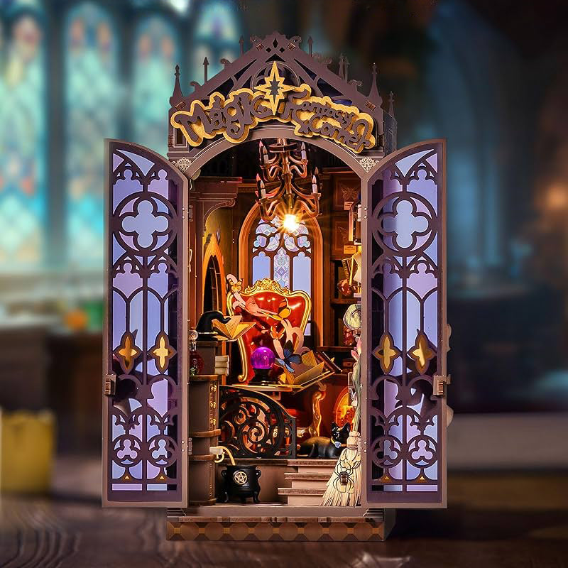 Mundo Mágico da Fantasia | Book Nook DIY