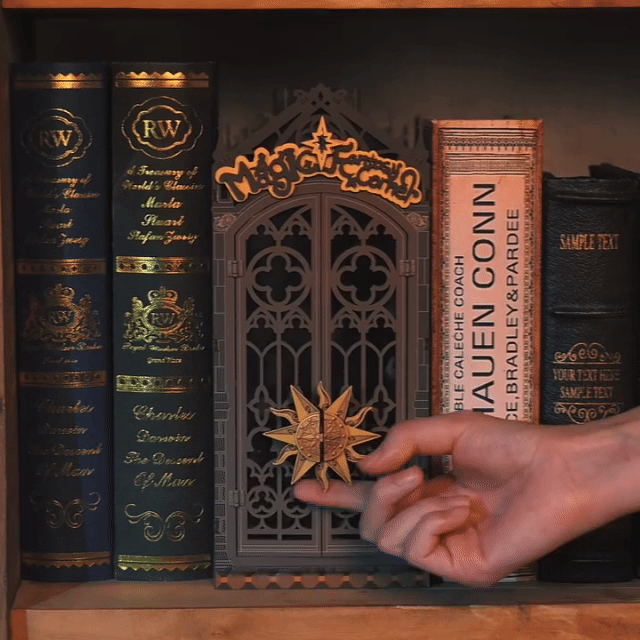 Mundo Mágico da Fantasia | Book Nook DIY