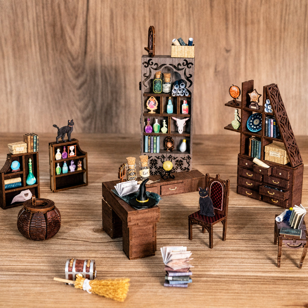 O Farmacêutico Mágico | Book Nook DIY