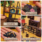 O Farmacêutico Mágico Book Nook DIY