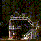 Oficina de Feitiços Casa Miniatura DIY