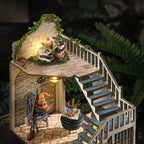 Oficina de Feitiços Casa Miniatura DIY