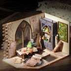 Oficina de Feitiços Casa Miniatura DIY