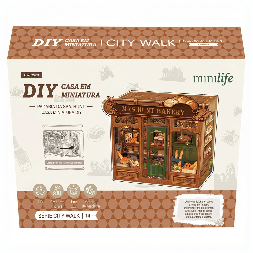 Padaria da Sra. Hunt | Casa Miniatura DIY