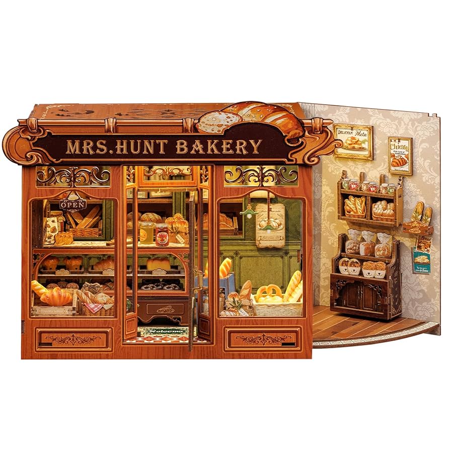 Padaria da Sra. Hunt Casa Miniatura DIY