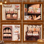 Padaria da Sra. Hunt Casa Miniatura DIY