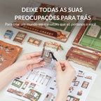 Padaria da Sra. Hunt Casa Miniatura DIY