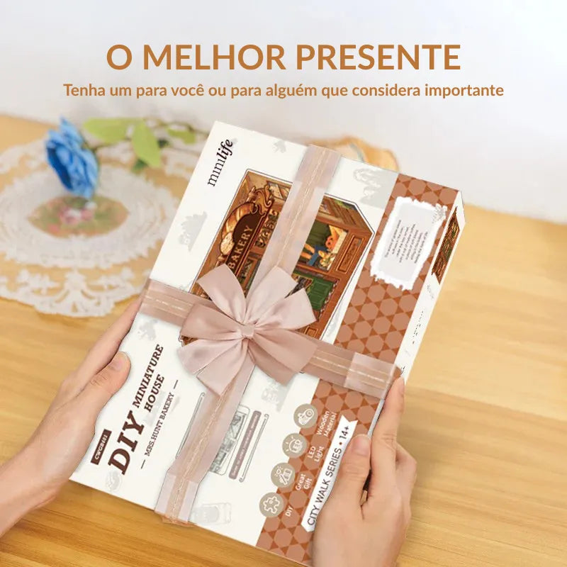 Padaria da Sra. Hunt Casa Miniatura DIY