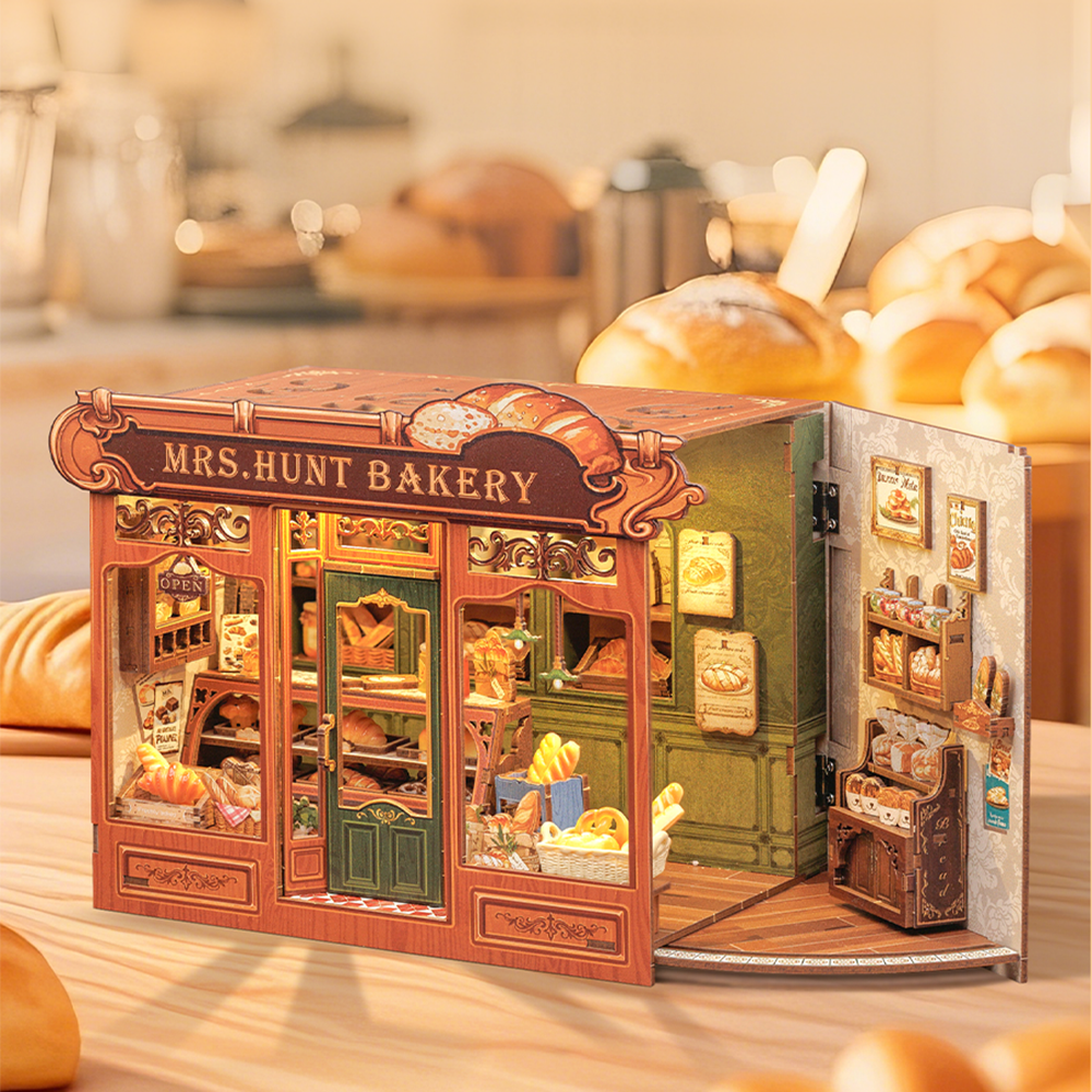Padaria da Sra. Hunt Casa Miniatura DIY