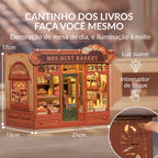 Padaria da Sra. Hunt Casa Miniatura DIY