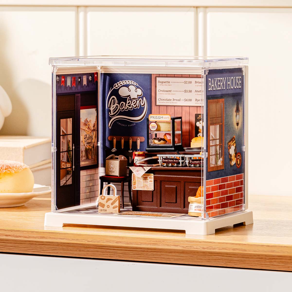 Padaria Francesa Casa Miniatura DIY