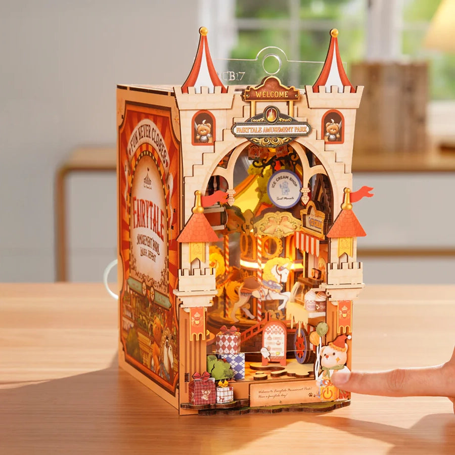 Parque de Diversões Encantado | Book Nook DIY