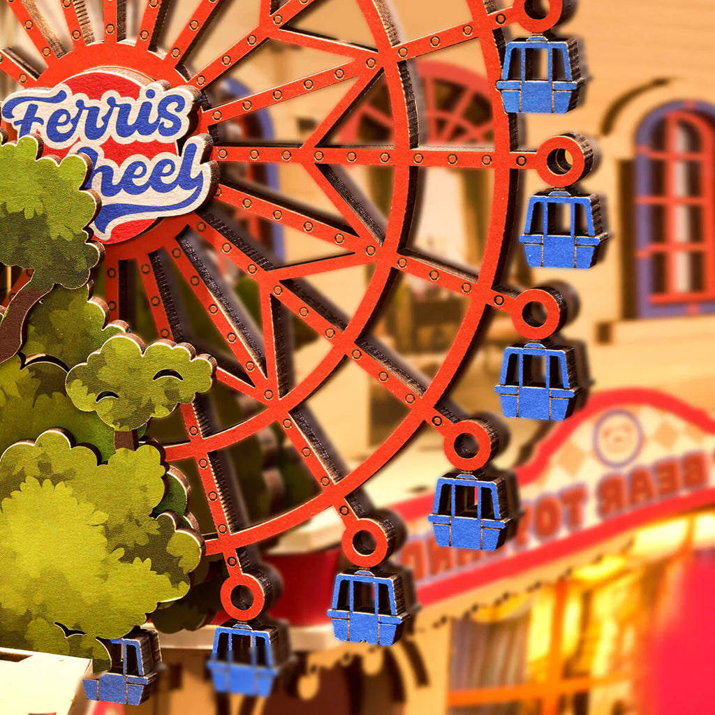 Parque de Diversões Encantado | Book Nook DIY