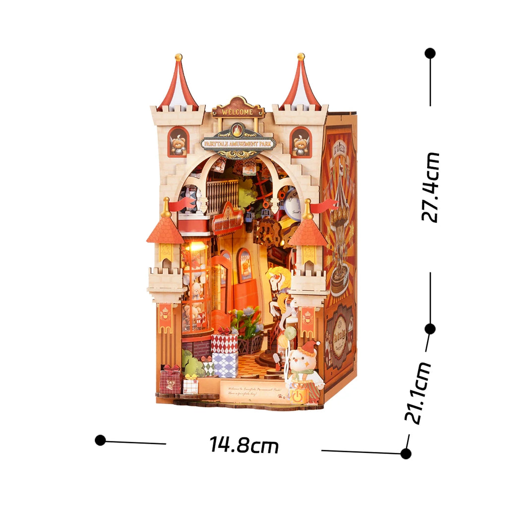 Parque de Diversões Encantado | Book Nook DIY