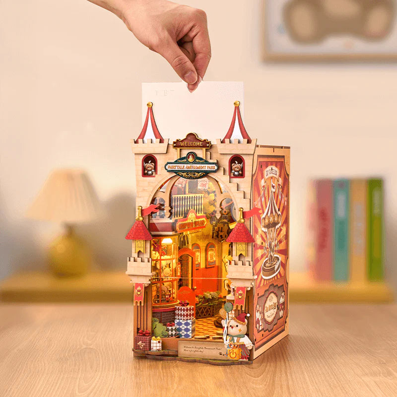 Parque de Diversões Encantado | Book Nook DIY