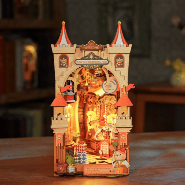 Parque de Diversões Encantado | Book Nook DIY