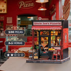 Pizzaria do Tio Joe | Casa Miniatura DIY