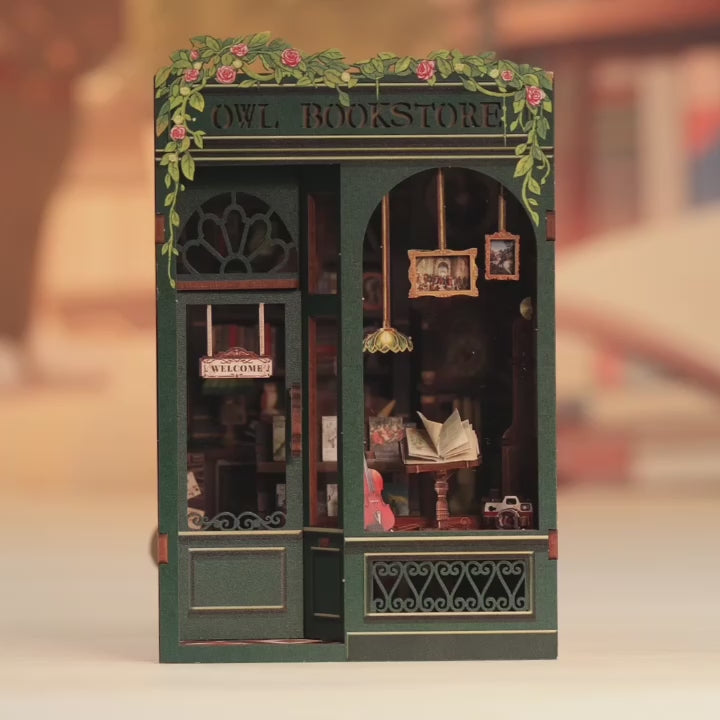 Livraria da Coruja | Book Nook DIY