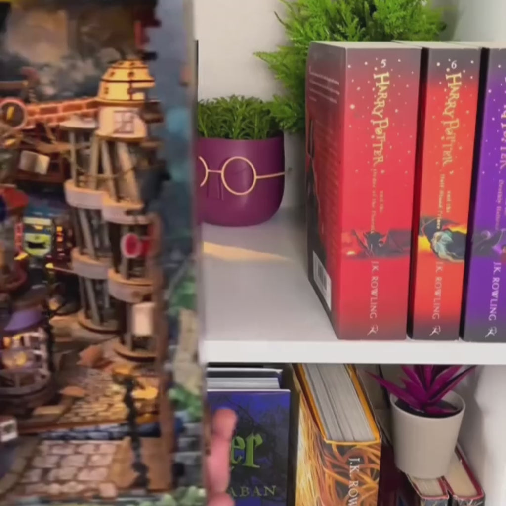 Beco Mágico | Book Nook DIY