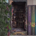 beco magico book nook diy - luz led video