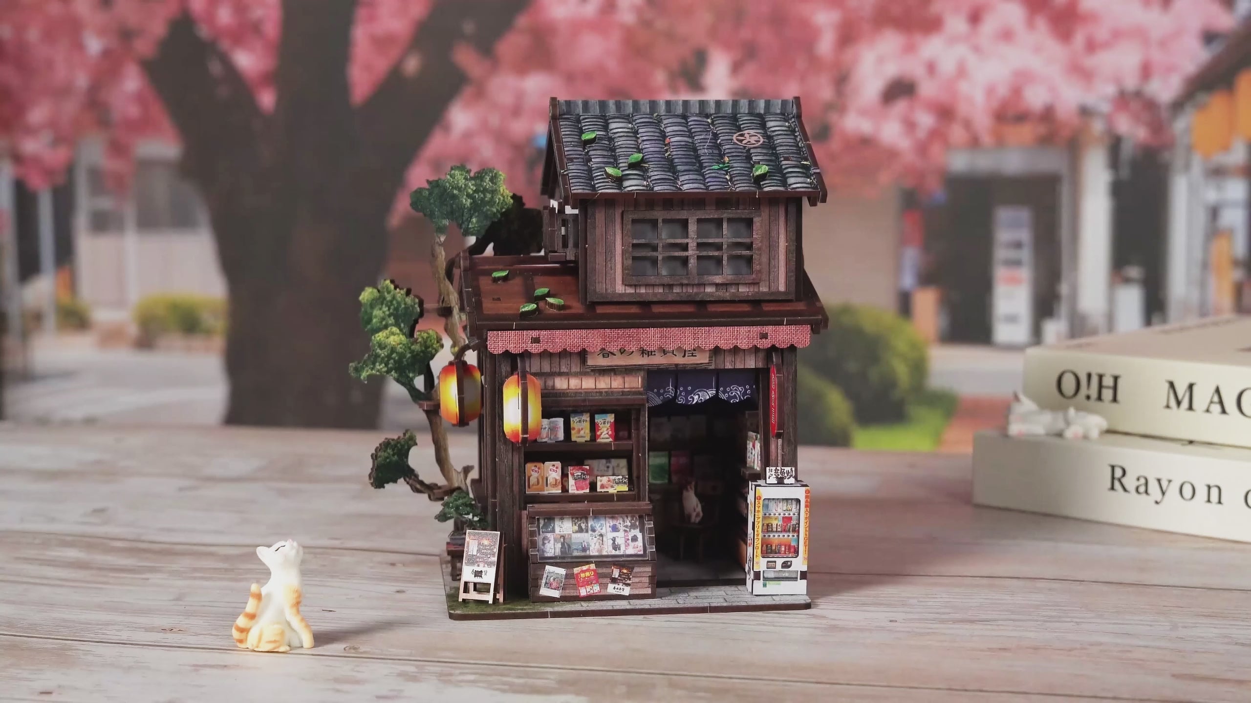 Mercearia Japonesa Kasuga | Casa Miniatura DIY - video principal video