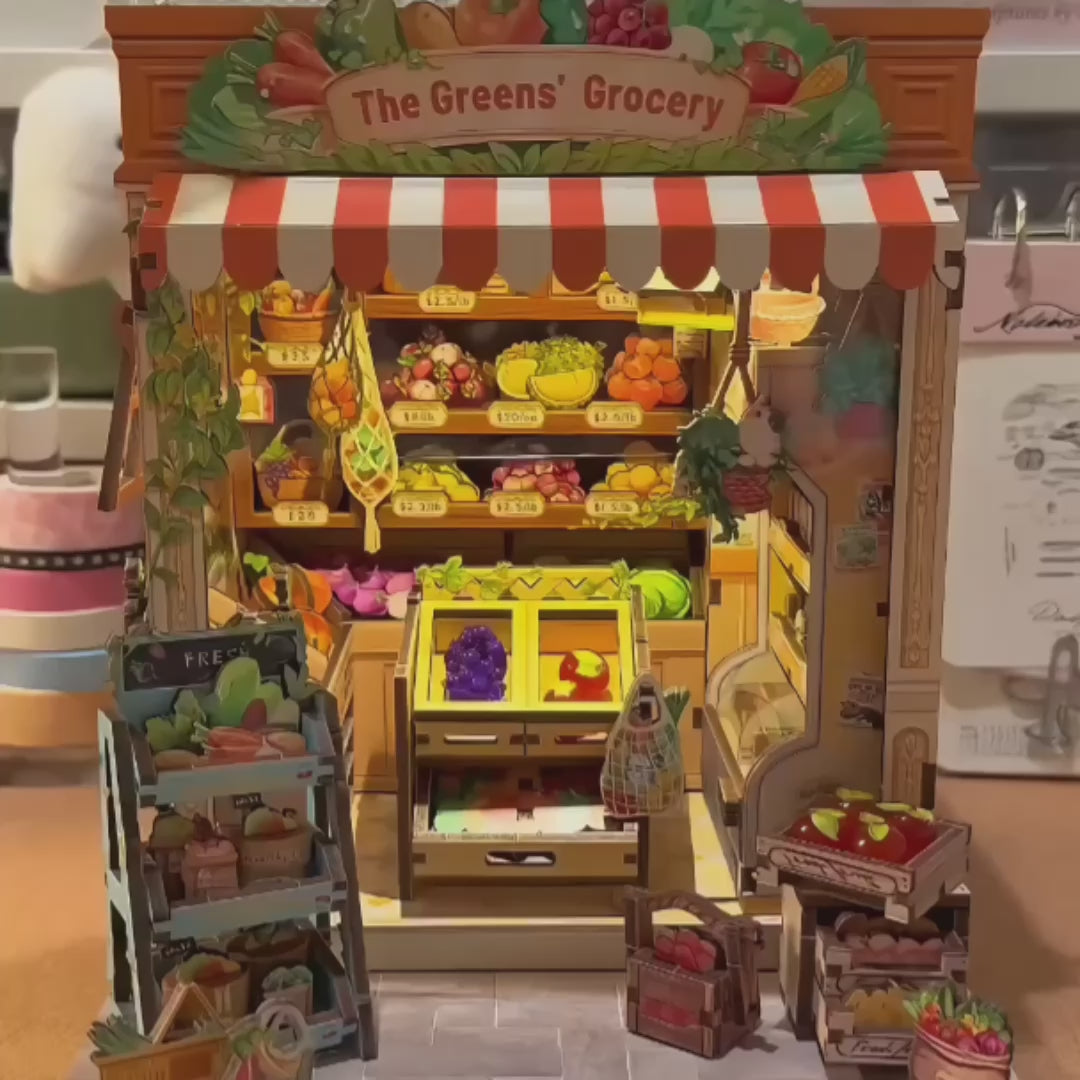 mercearia dos verdes casa miniatura diy - caixa protetora video