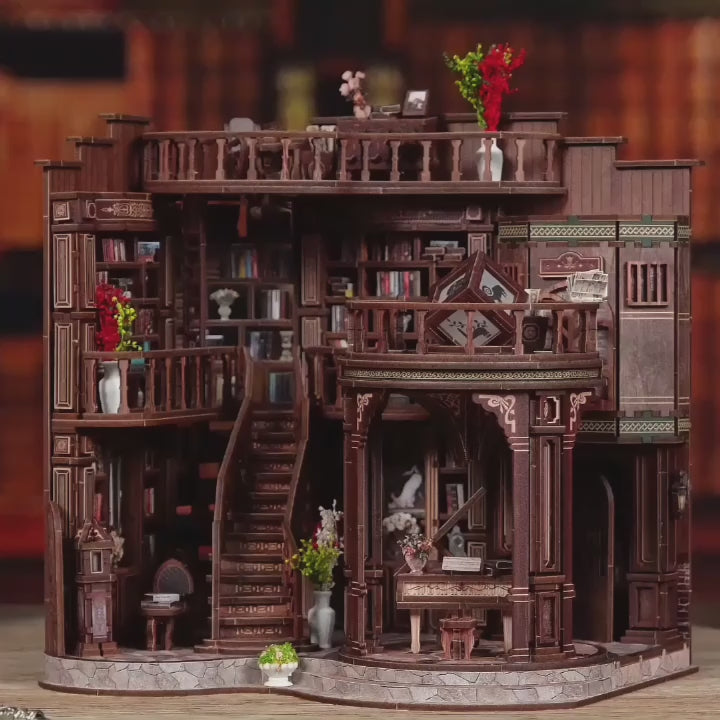 Biblioteca dos Sonhos | Casa Miniatura DIY