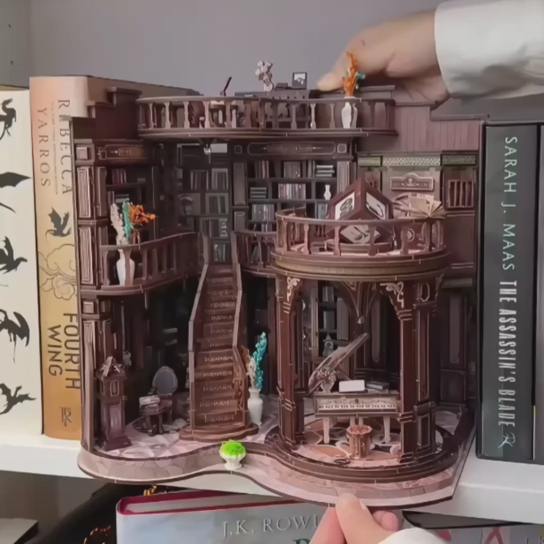 Biblioteca dos Sonhos | Casa Miniatura DIY