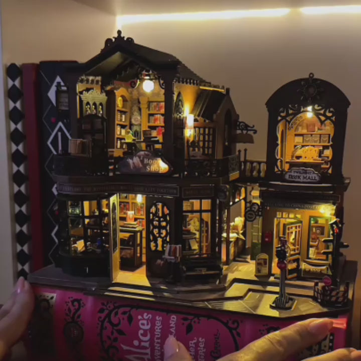 Livraria Crepúsculo | Casa Miniatura DIY