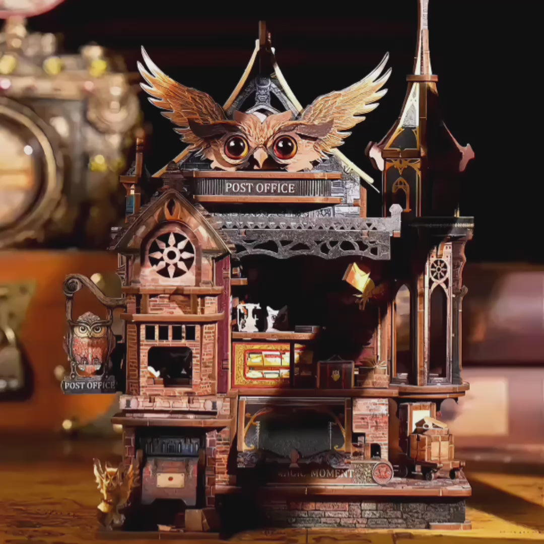 Correio Coruja | Quebra-Cabeça 3D