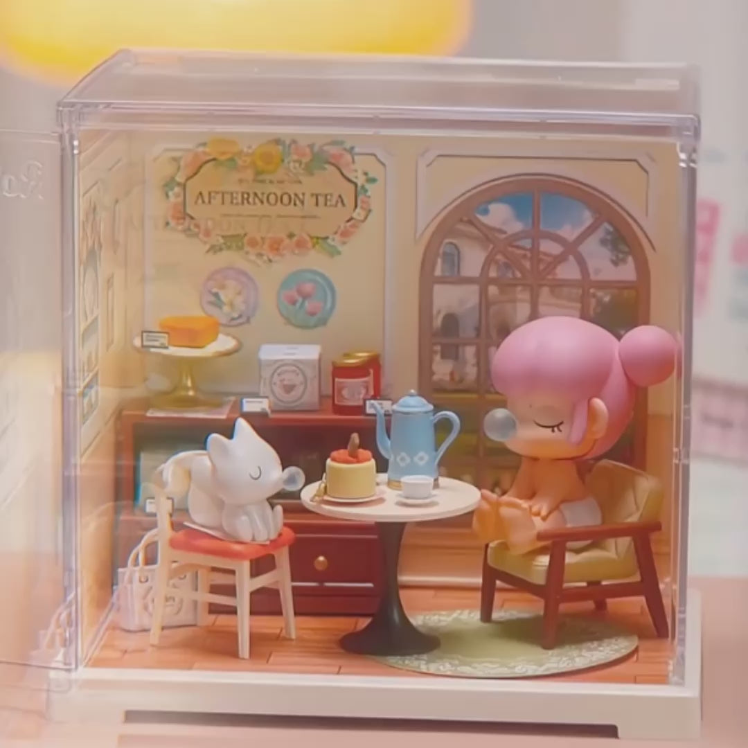 salao cha da tarde casa miniatura - video principal video