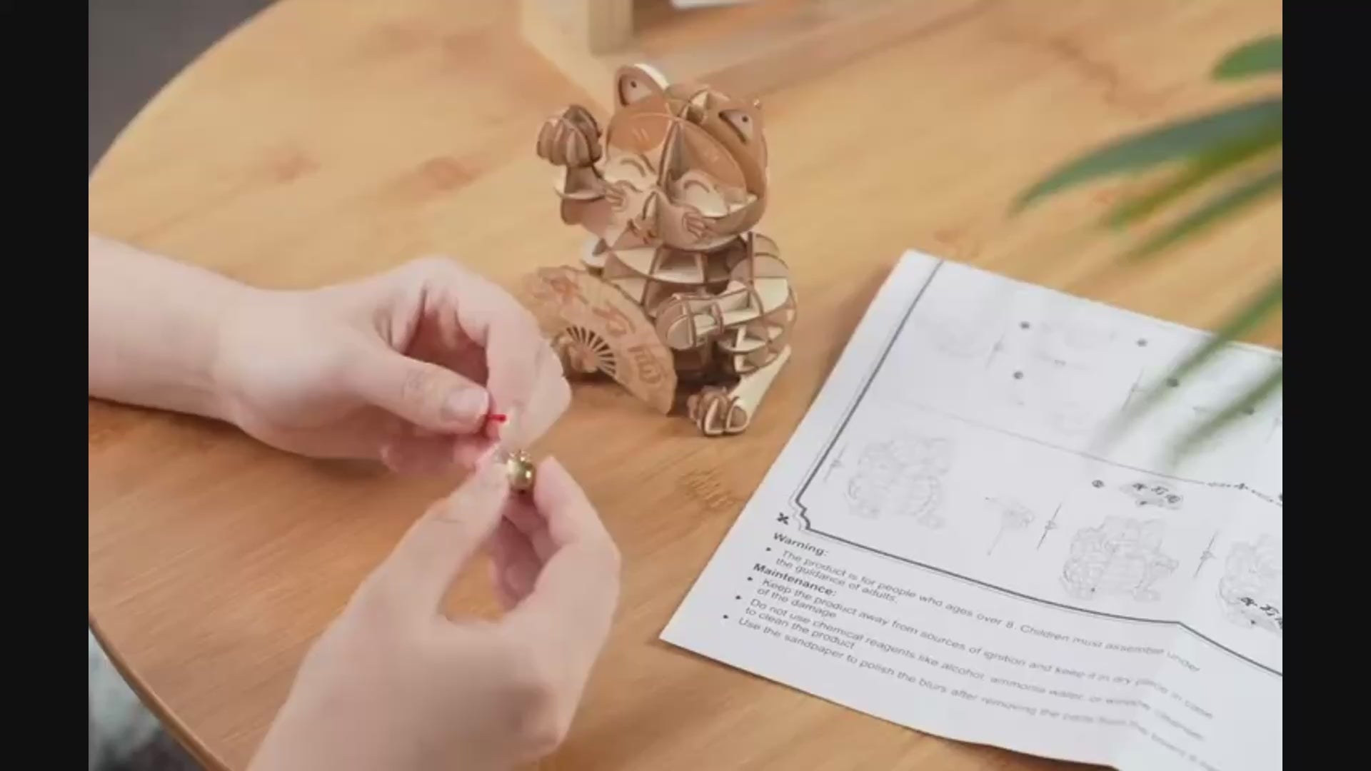 gato da sorte quebra cabeca 3d - video principal video
