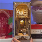 biblioteca dos sonhos barrocos book nook diy - video principal video