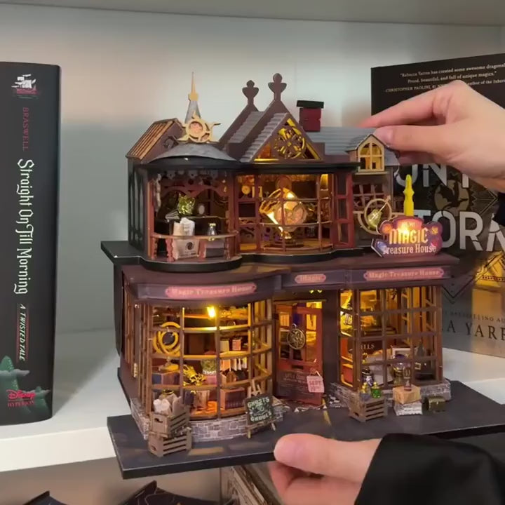 Casa Mágica do Tesouro | Casa Miniatura DIY